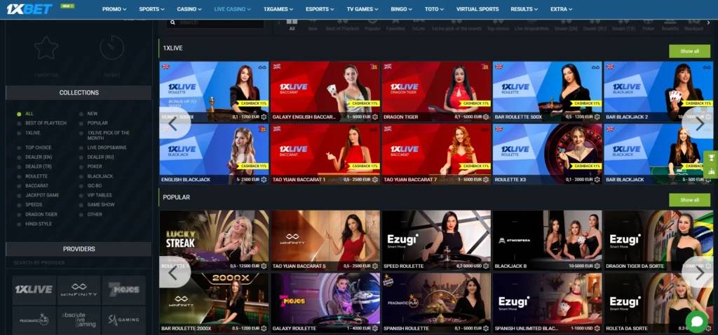 1xBet Casino