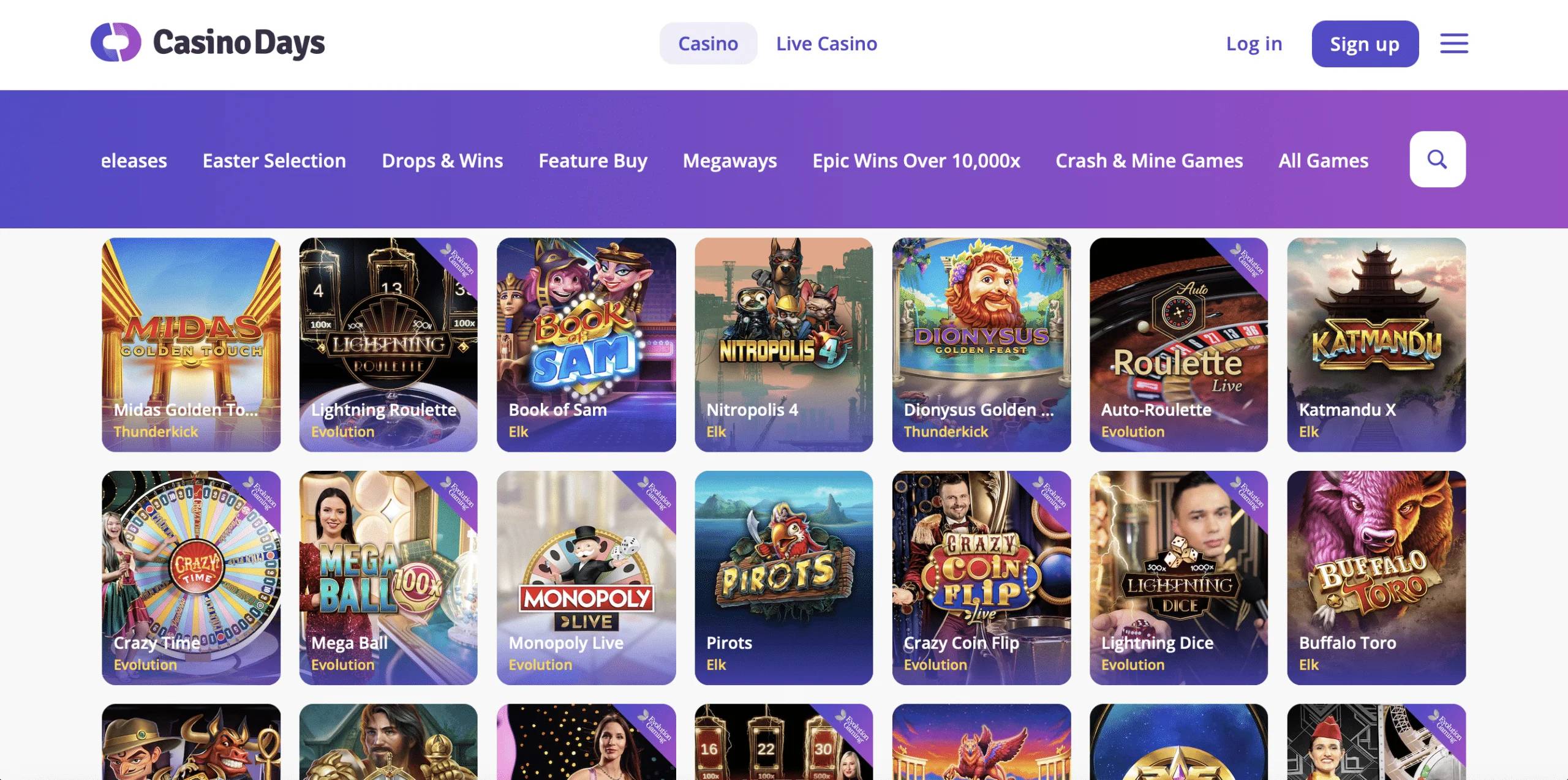 CasinoDays Casino