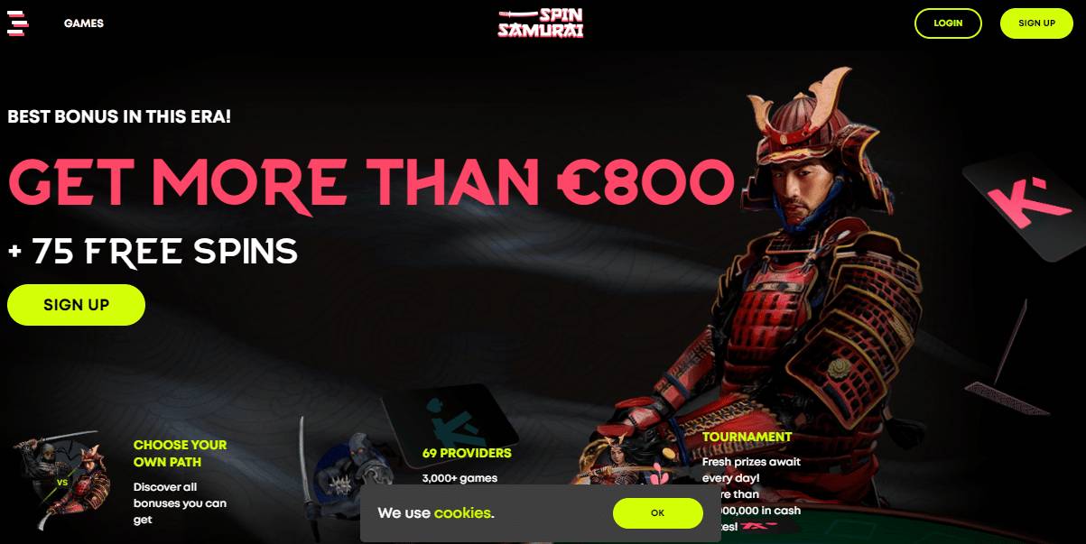 Spin Samurai Casino